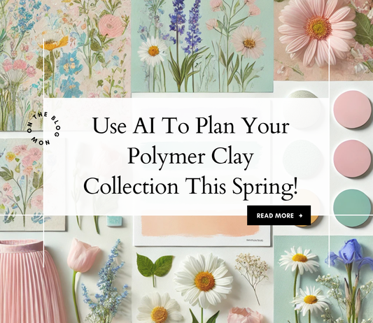 Use AI To Plan Your Spring Polymer Clay Earrings