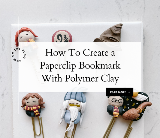 How To Create a Paperclip Bookmark With Polymer Clay