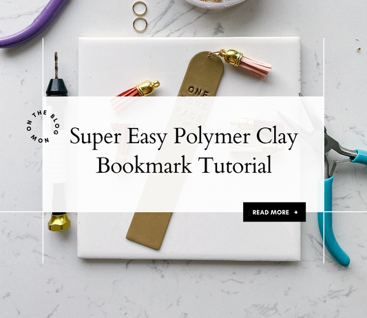 Super Easy Polymer Clay Bookmark Tutorial With Clay Bookmark Cutter